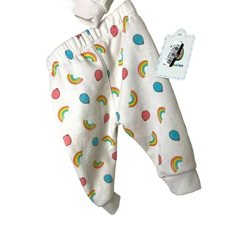 NEW Cocomelon Full Of Love Sweatshirt Jogger Set 0-3M